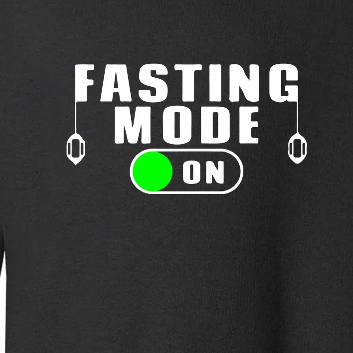 Ramadan Mubarak Fasting Mode On Ramadan Gift Toddler Sweatshirt