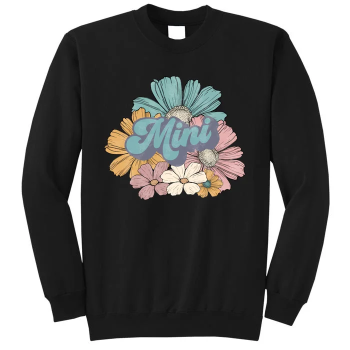 Retro Mini Floral Vintage Mom Flower Sweatshirt