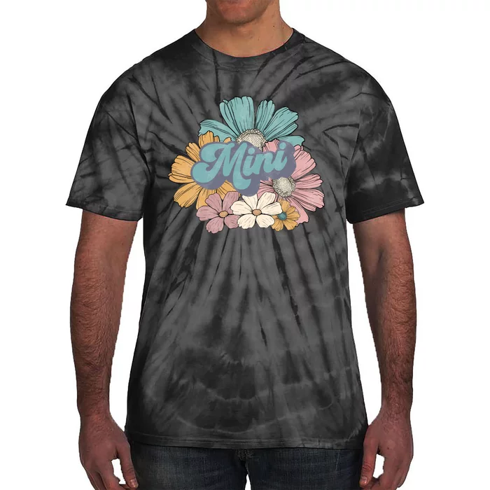 Retro Mini Floral Vintage Mom Flower Tie-Dye T-Shirt