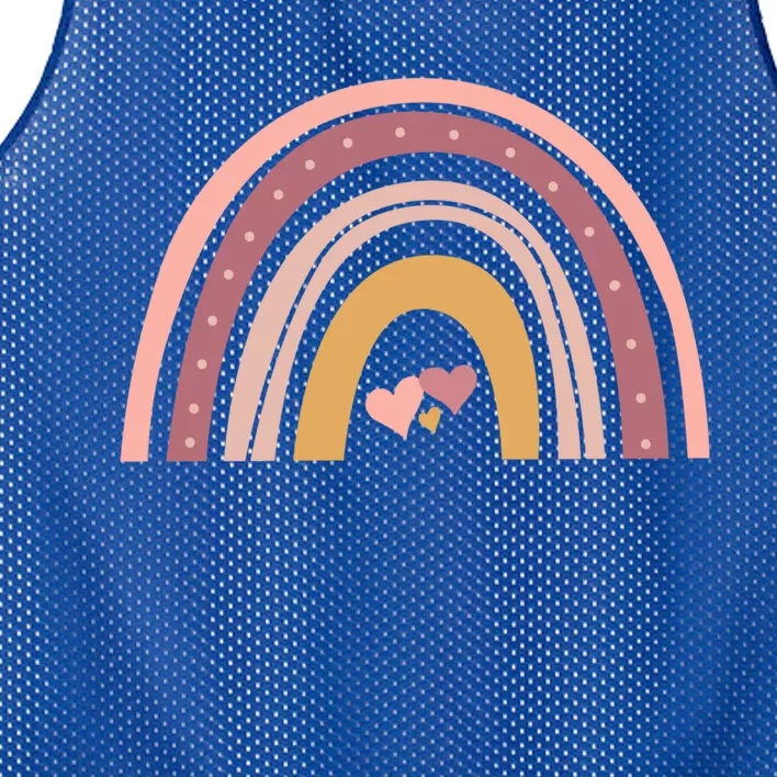 Rainbow Mama Funny Gift Mothers Day New Mom Life Teacher Boho Cool Gift Mesh Reversible Basketball Jersey Tank