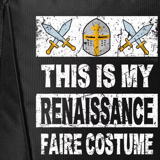 Retro Medieval Fest Renaissance Faire Costume City Backpack