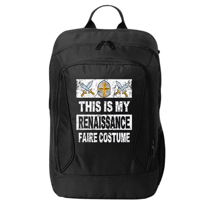 Retro Medieval Fest Renaissance Faire Costume City Backpack