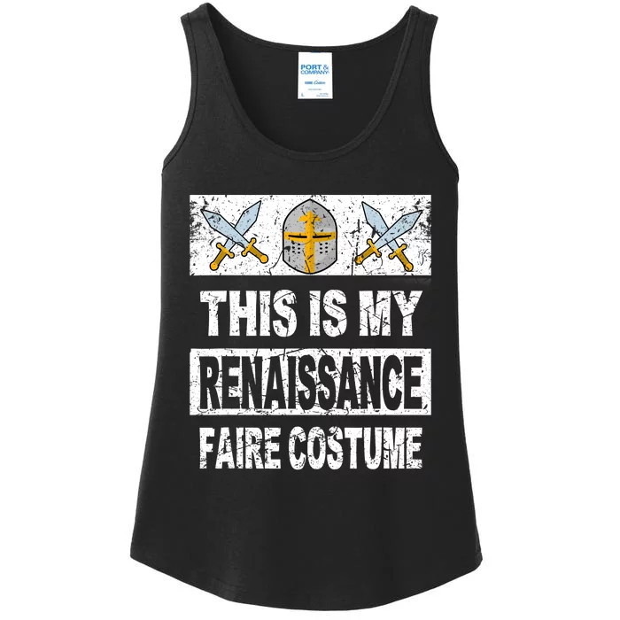 Retro Medieval Fest Renaissance Faire Costume Ladies Essential Tank