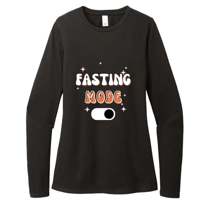 Ramadan Mubarak Fasting Mode On Gift Womens CVC Long Sleeve Shirt