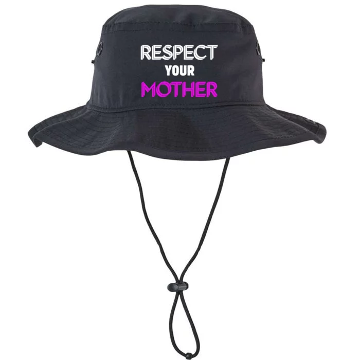 Respect Mom Family Save Love Protect Mother Vintage Cool Gift Legacy Cool Fit Booney Bucket Hat