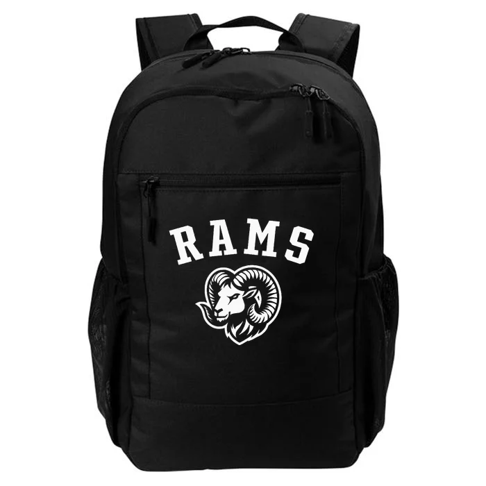 Rams Mascot For Players And Fans Daily Commute Backpack