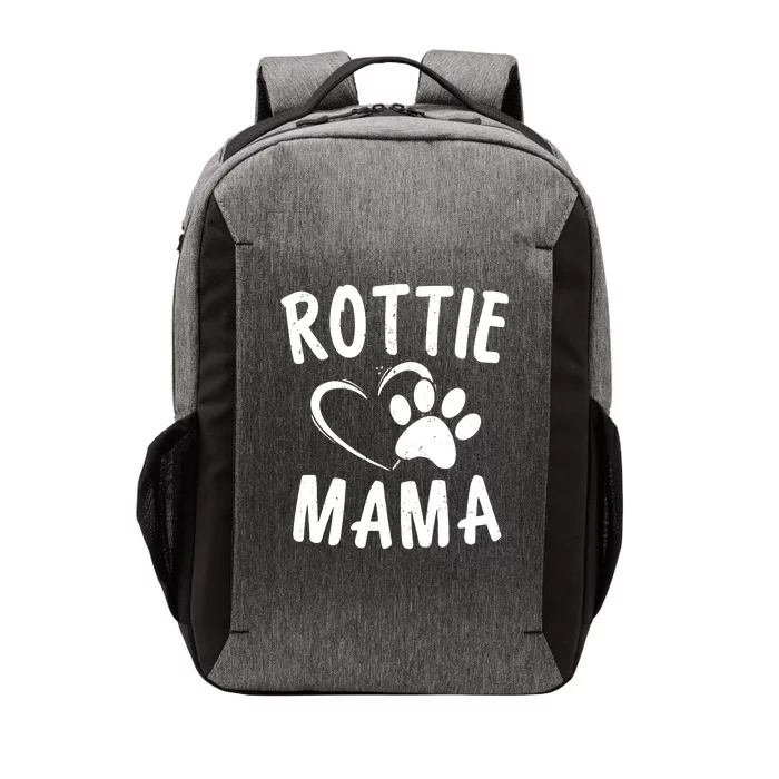 Rottie Mama Gift Dog Lover Apparel Pet Owner Rottweiler Mom Vector Backpack