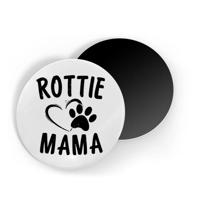 Rottie Mama Gift Dog Lover Apparel Pet Owner Rottweiler Mom Magnet