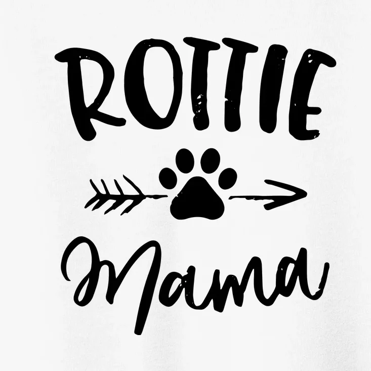 Rottie Mama Gifts Rottweiler Lover Owner Gifts Dog Mom Toddler T-Shirt