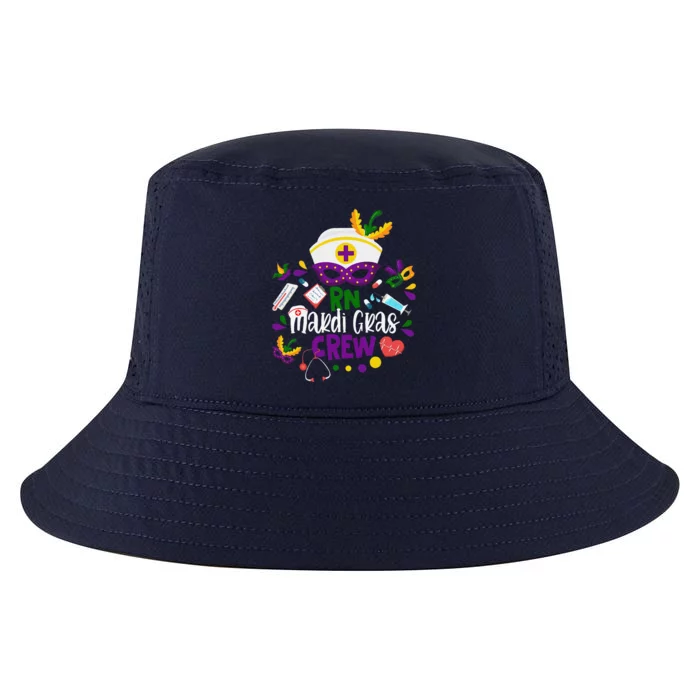 Rn Mardi Gras Nurse Crew Family Group Nursing Lovers Cool Comfort Performance Bucket Hat