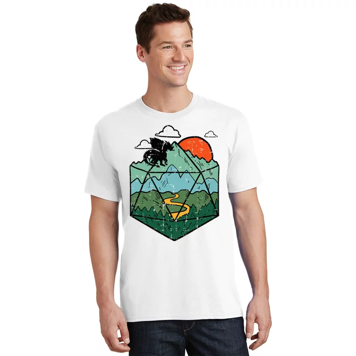 Rpg Mountain Gamer T-Shirt