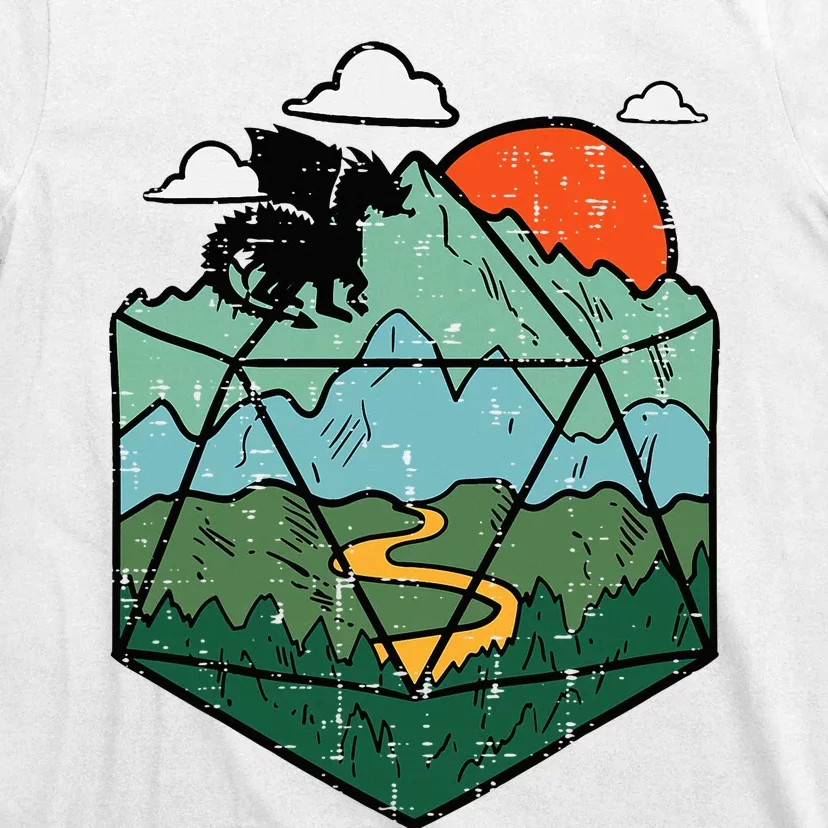 Rpg Mountain Gamer T-Shirt