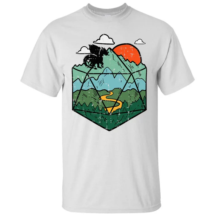 Rpg Mountain Gamer Tall T-Shirt