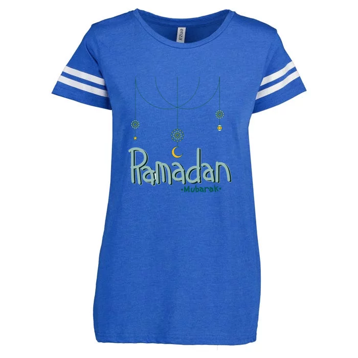 Ramadan Mubarak Gift Ramadan Kareem Enza Ladies Jersey Football T-Shirt