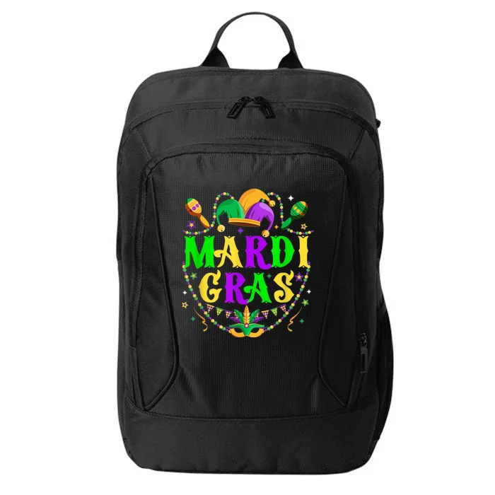 Retro Mardi Gras Party Hat Clothes For m.e.ns K.i.d.s City Backpack