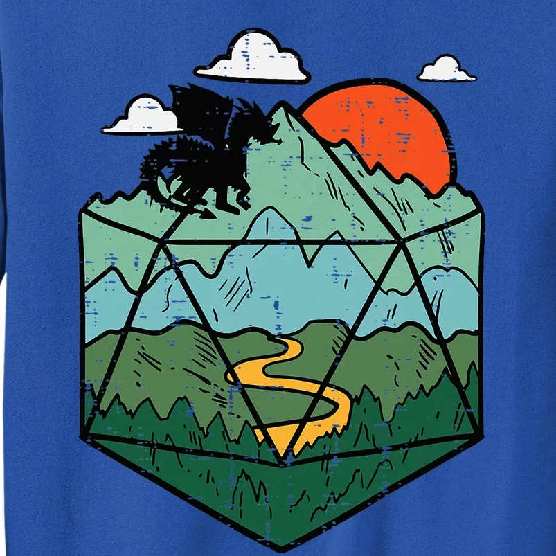 Rpg Mountain Gamer Tall Sweatshirt