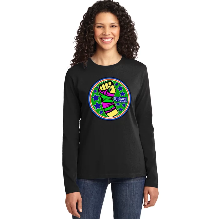 Richard Martin Genetic Freak Ladies Long Sleeve Shirt