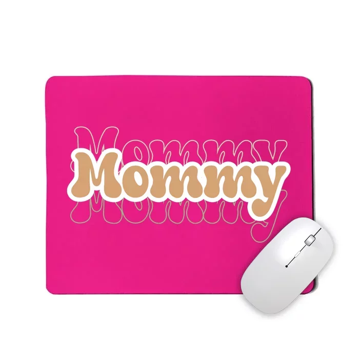 Retro Mommy Gift For Mothers Day Mousepad