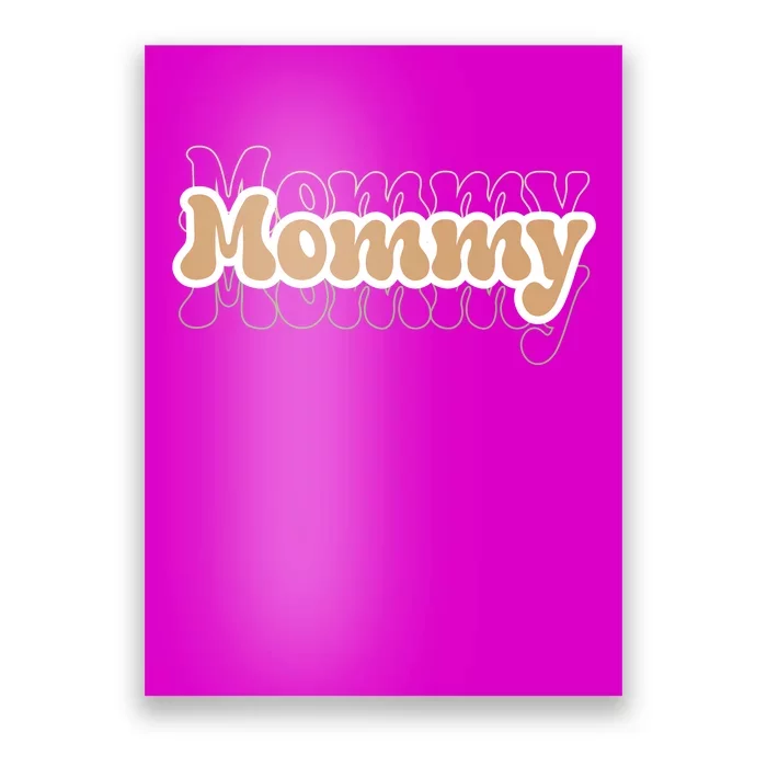 Retro Mommy Gift For Mothers Day Poster