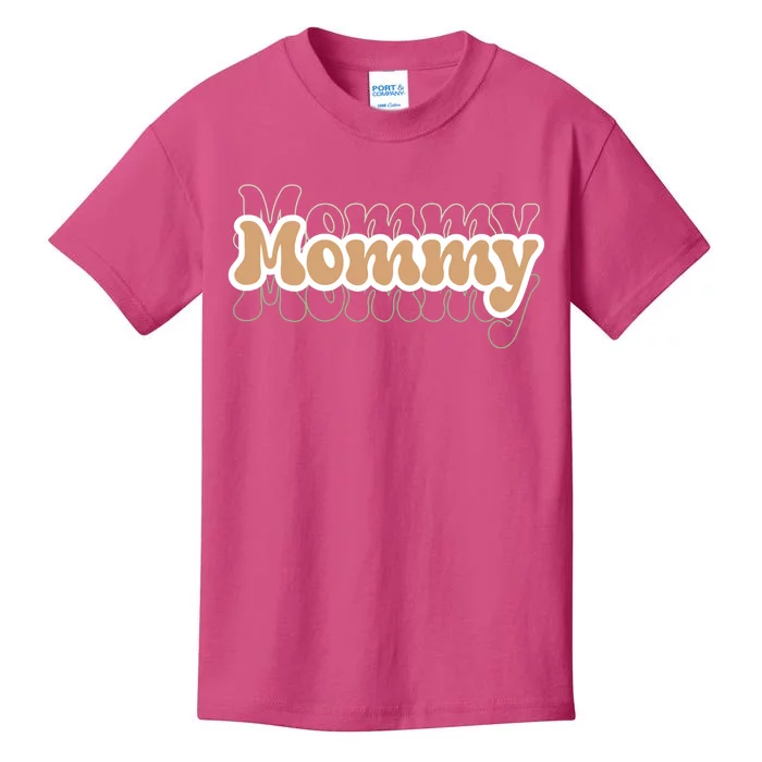 Retro Mommy Gift For Mothers Day Kids T-Shirt