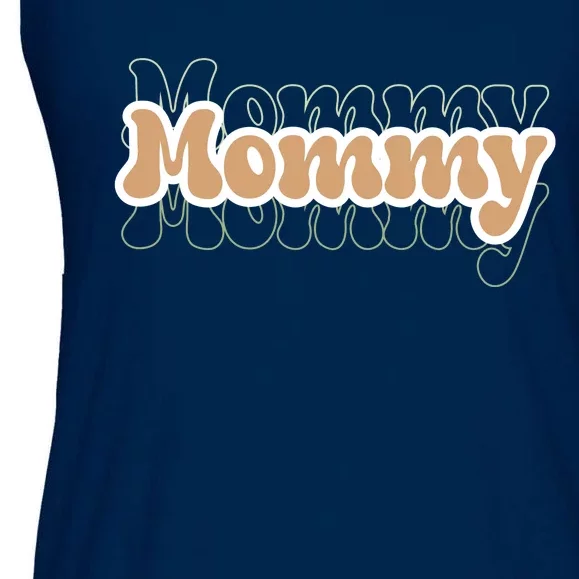 Retro Mommy Gift For Mothers Day Ladies Essential Flowy Tank