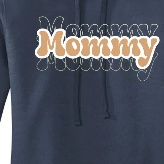 Retro Mommy Gift For Mothers Day Women's Pullover Hoodie