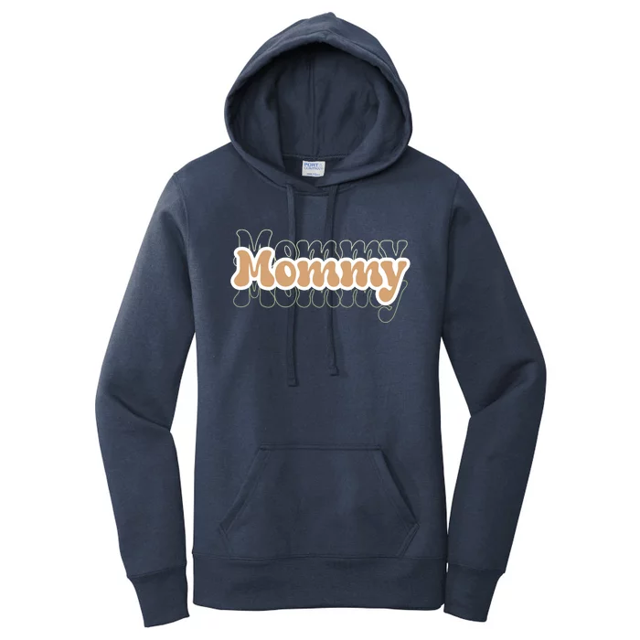 Retro Mommy Gift For Mothers Day Women's Pullover Hoodie