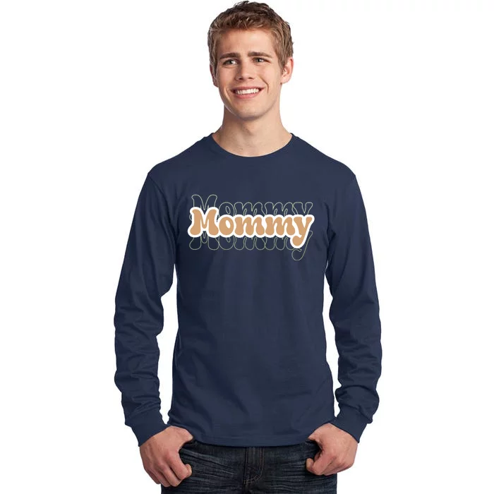 Retro Mommy Gift For Mothers Day Tall Long Sleeve T-Shirt