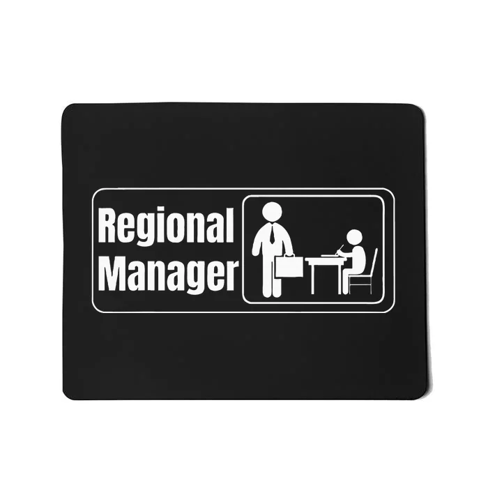 Regional Manager Gift Funny Regional Manager Mousepad