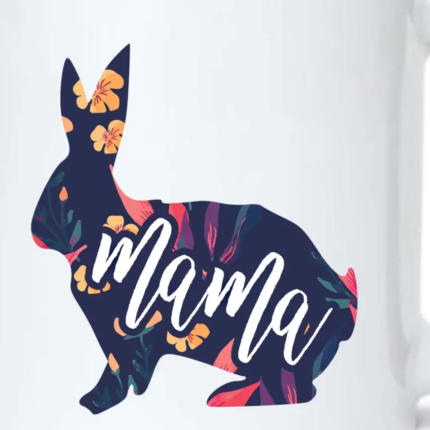 Rabbit Mom Great Gift Bunny Mama Gift Black Color Changing Mug