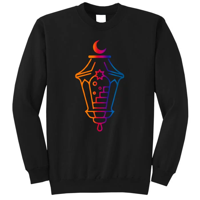 Ramadan Mubarak Gift Ramadan Arab Islam Muslim Tall Sweatshirt