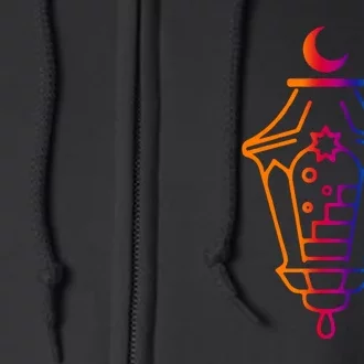 Ramadan Mubarak Gift Ramadan Arab Islam Muslim Full Zip Hoodie