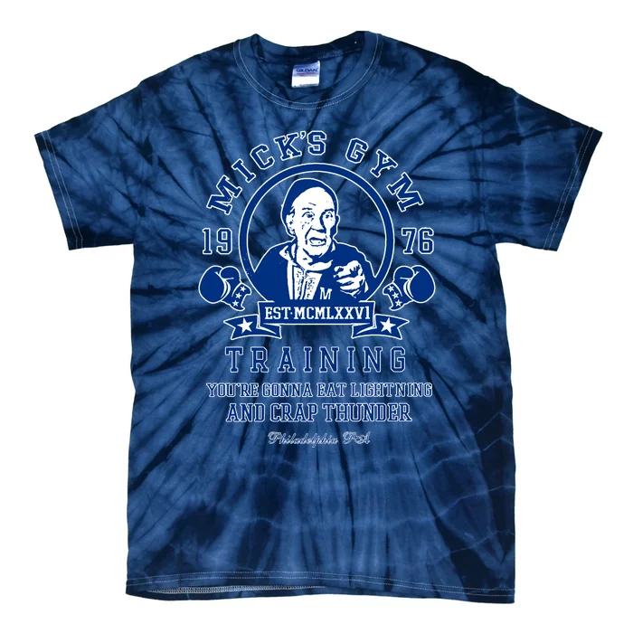 Rocky MickS Gym Training 1976 Tie-Dye T-Shirt