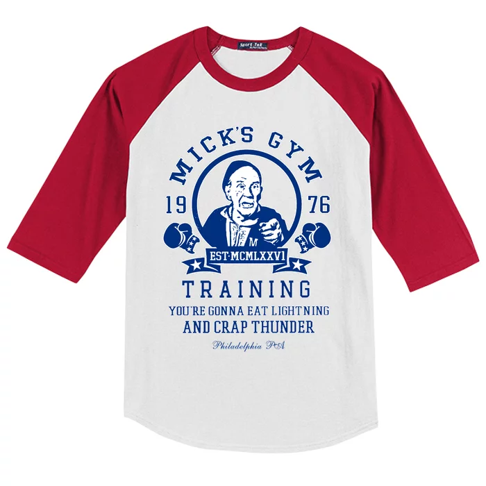 Rocky MickS Gym Training 1976 Kids Colorblock Raglan Jersey