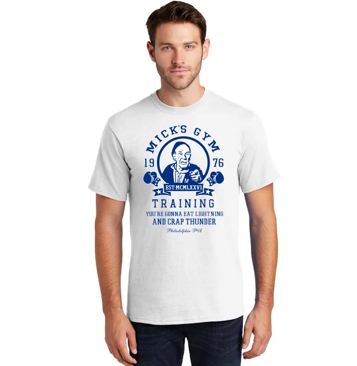 Rocky MickS Gym Training 1976 Tall T-Shirt