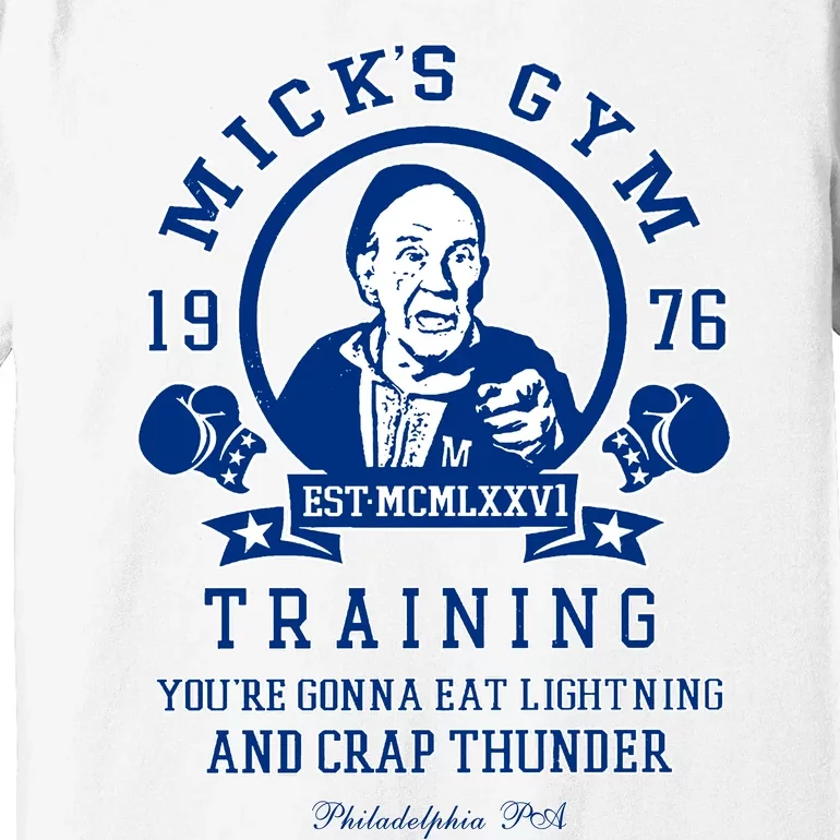 Rocky MickS Gym Training 1976 Premium T-Shirt