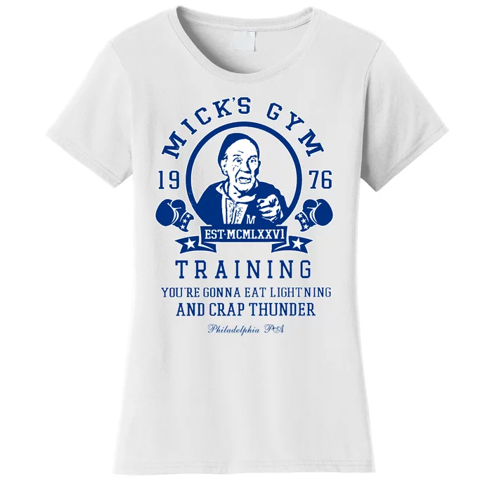 Rocky MickS Gym Training 1976 Women's T-Shirt