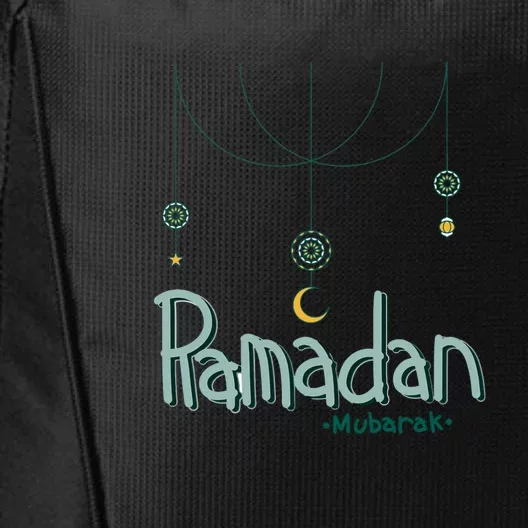 Ramadan Mubarak Gift City Backpack