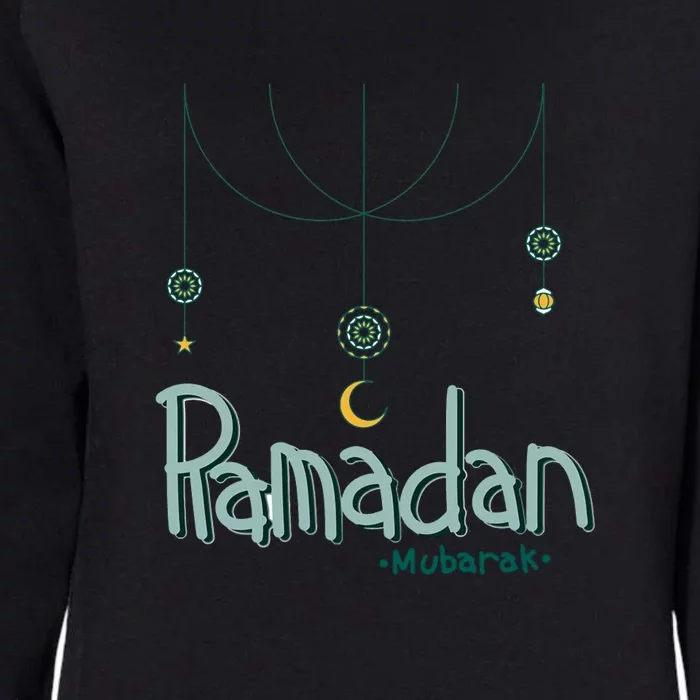 Ramadan Mubarak Gift Womens California Wash Sweatshirt