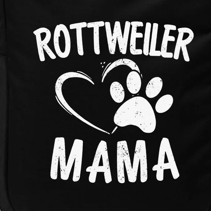 Rottweiler Mama Gift Dog Lover Apparel Pet Owner Rottie Mom Impact Tech Backpack