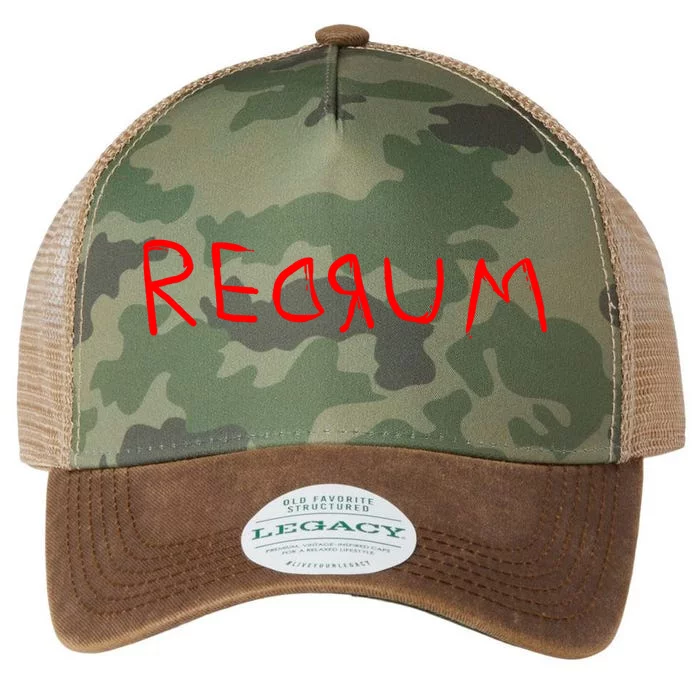 Redrum Mord Horror Movie Fan Legacy Tie Dye Trucker Hat