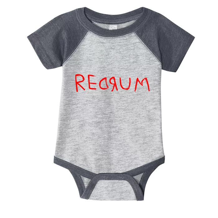 Redrum Mord Horror Movie Fan Infant Baby Jersey Bodysuit