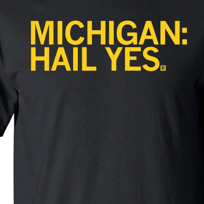 Raygun Michigan Hail Yes Tall T-Shirt