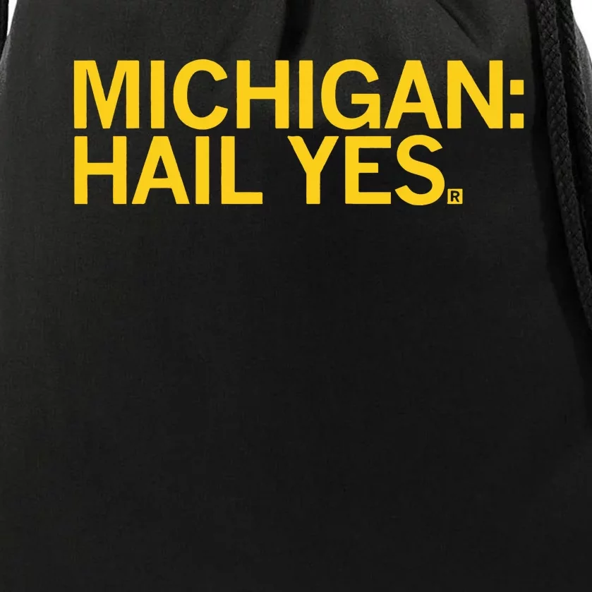 Raygun Michigan Hail Yes Drawstring Bag