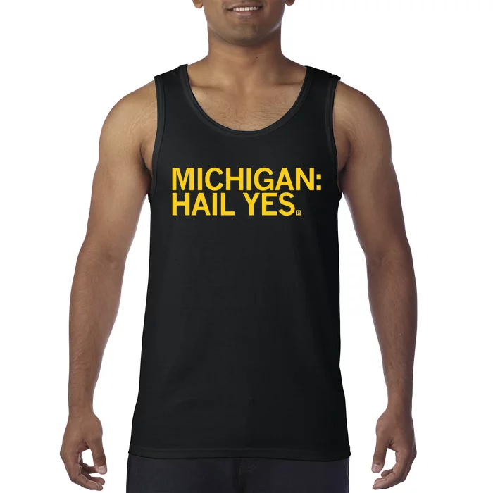 Raygun Michigan Hail Yes Tank Top