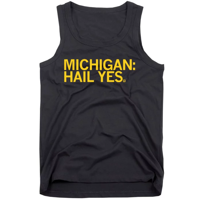 Raygun Michigan Hail Yes Tank Top