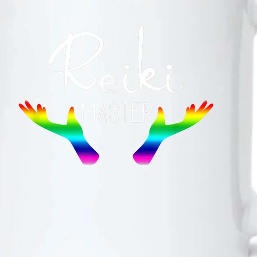 Reiki Master Holistic Energy Healing Black Color Changing Mug