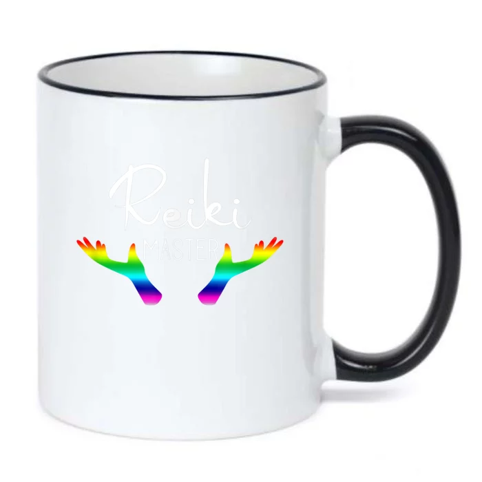 Reiki Master Holistic Energy Healing Black Color Changing Mug