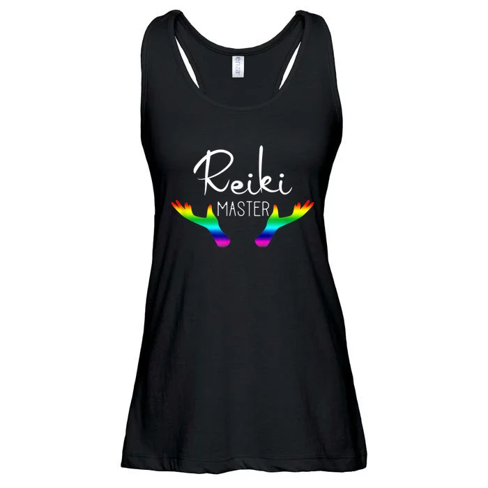 Reiki Master Holistic Energy Healing Ladies Essential Flowy Tank