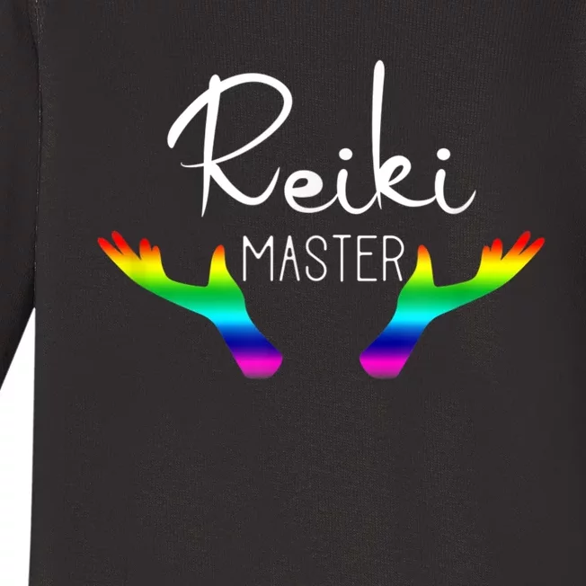 Reiki Master Holistic Energy Healing Baby Long Sleeve Bodysuit